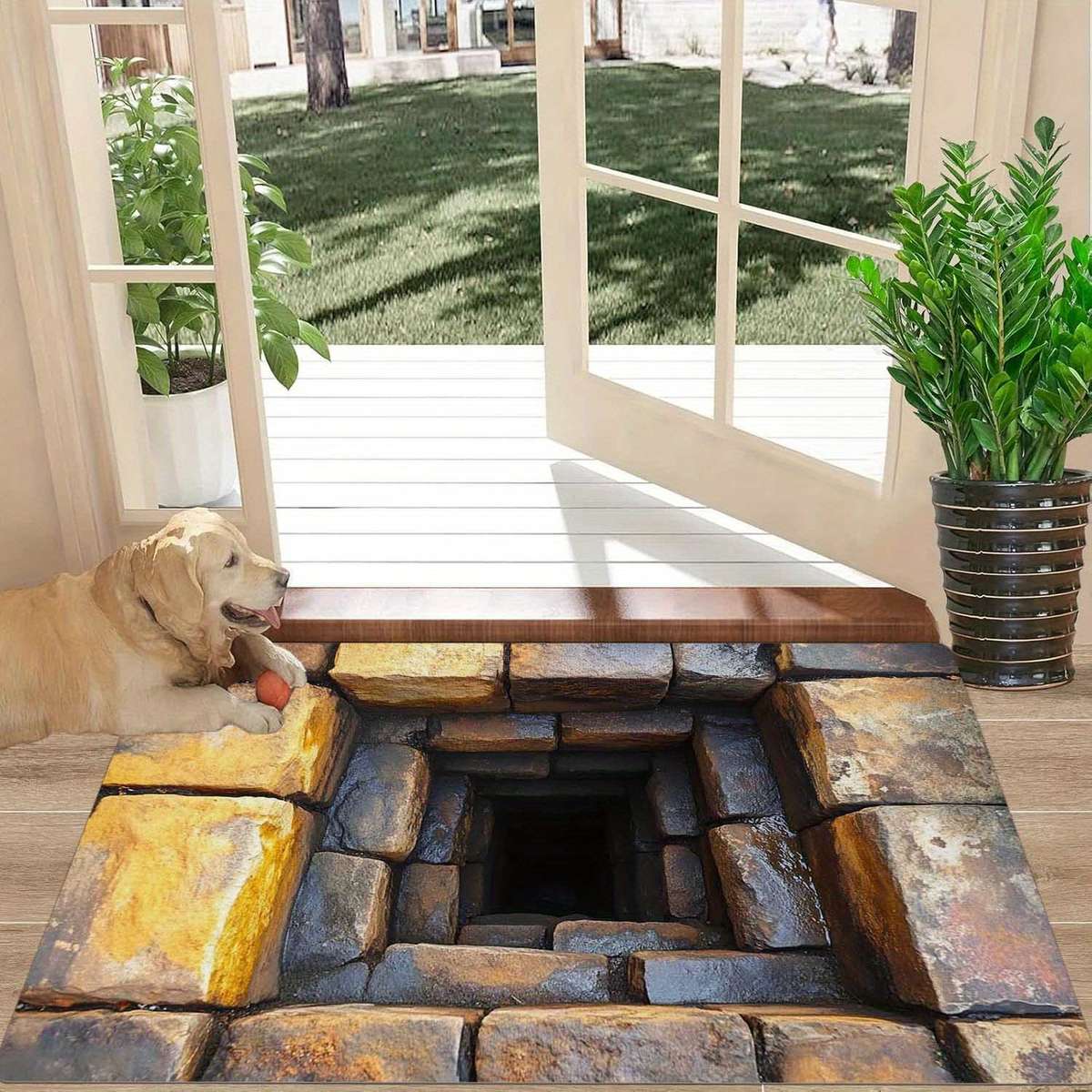 1Pc 50x80cm 19x31inch Floor Mat