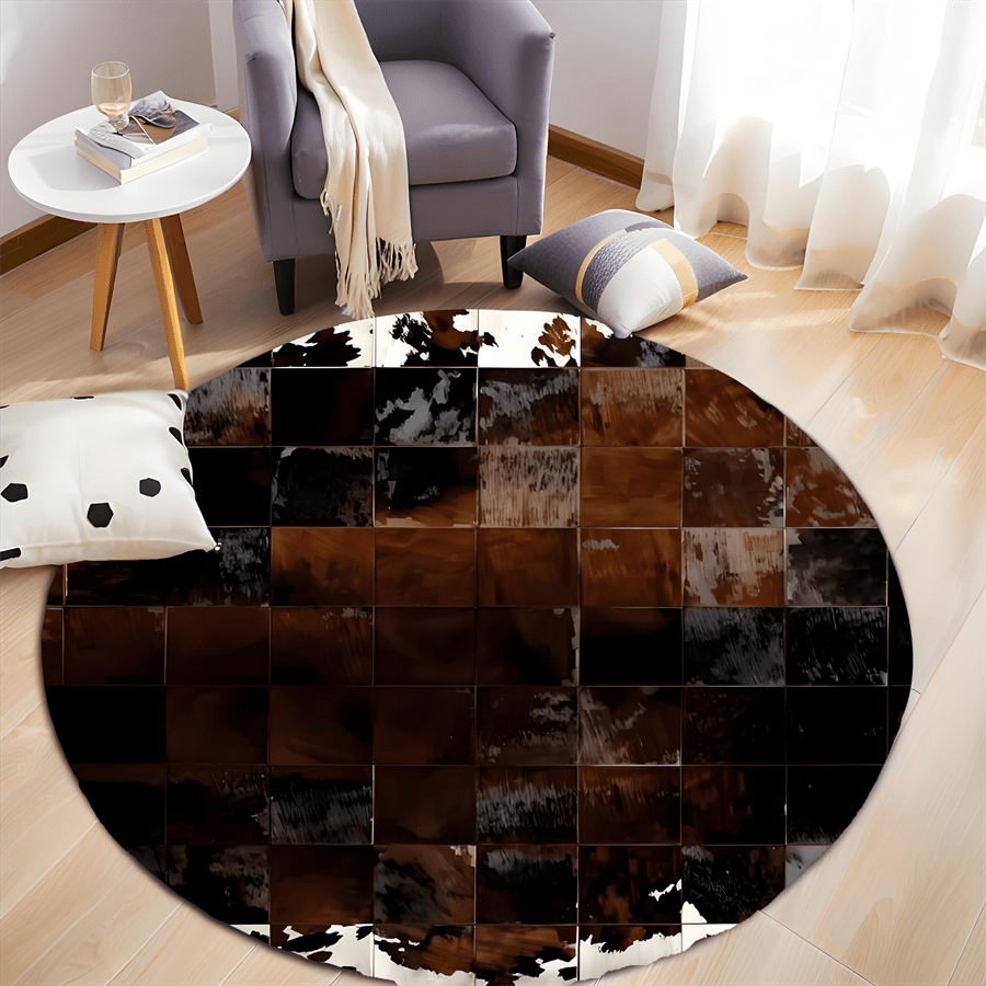 1Pc 39.4x39.4inch 100x100cm Floor Mat