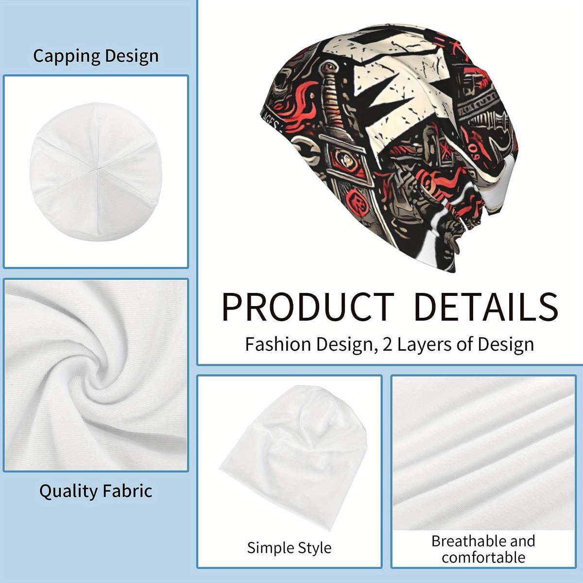 Hat Multicolored Size One Size