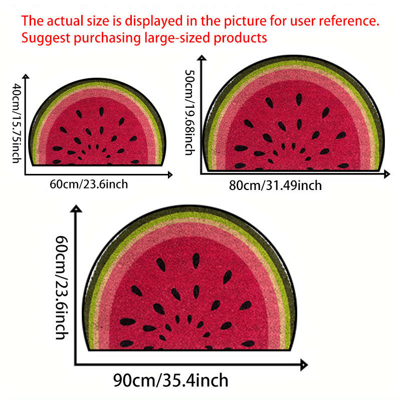 1Pc 50x80cm 19.68x31.49inch Floor Mat