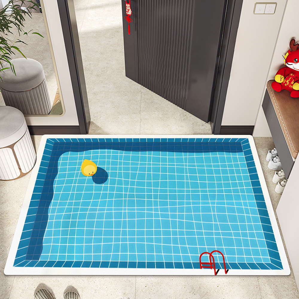 2Pcs 40x60cm And 40x120cm Floor Mat