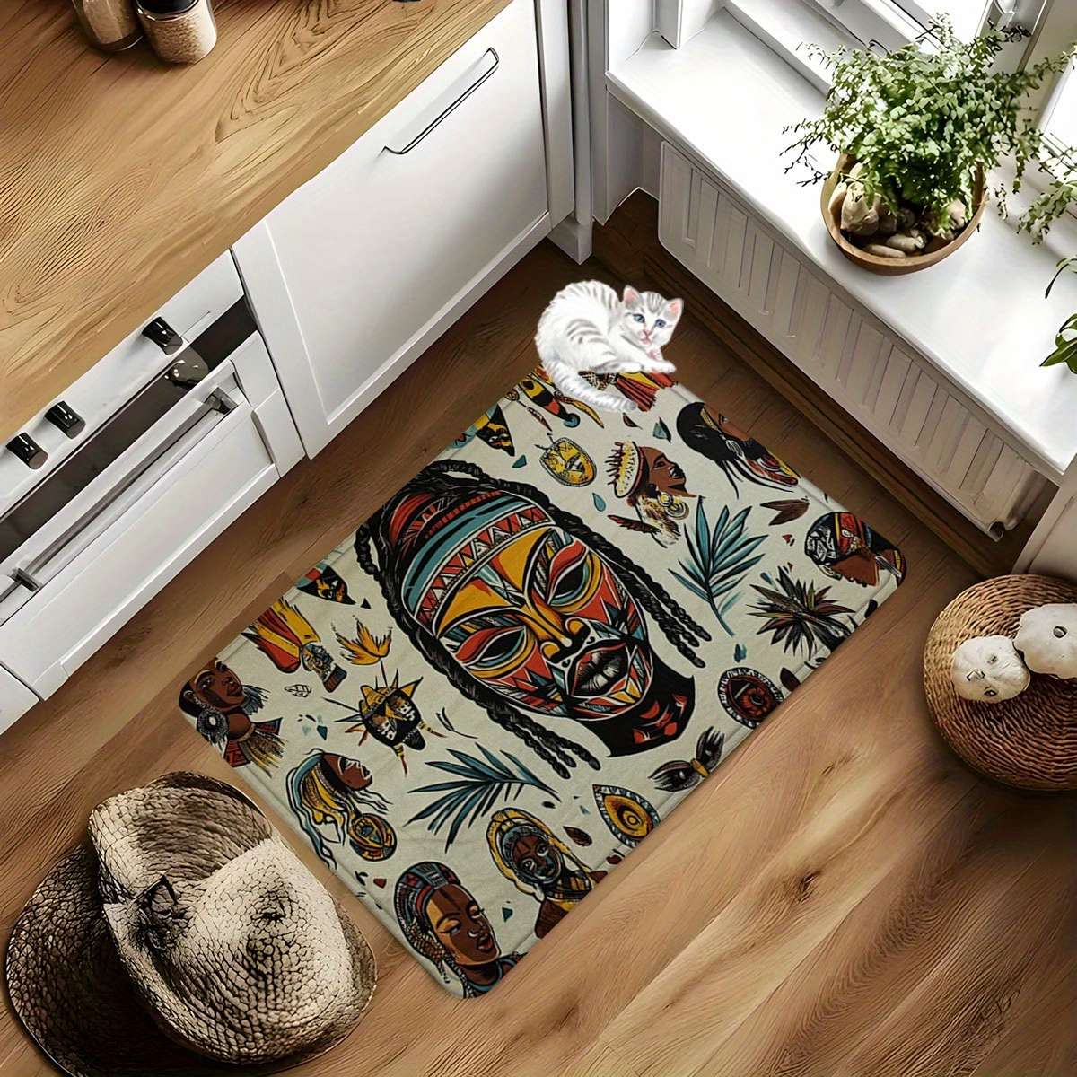 1Pc 60x90cm Floor Mat