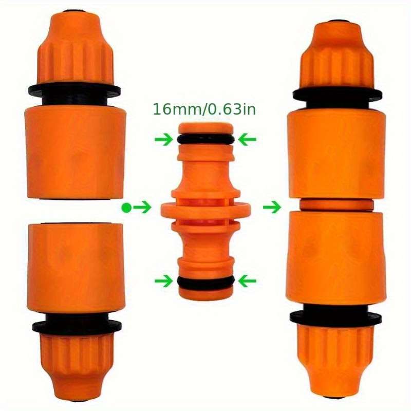 15Pcs Set Plastic Quick Connect Garden Irrigation Hose Fittings