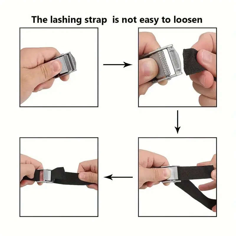 10 Heavy-Duty Fabric Straps