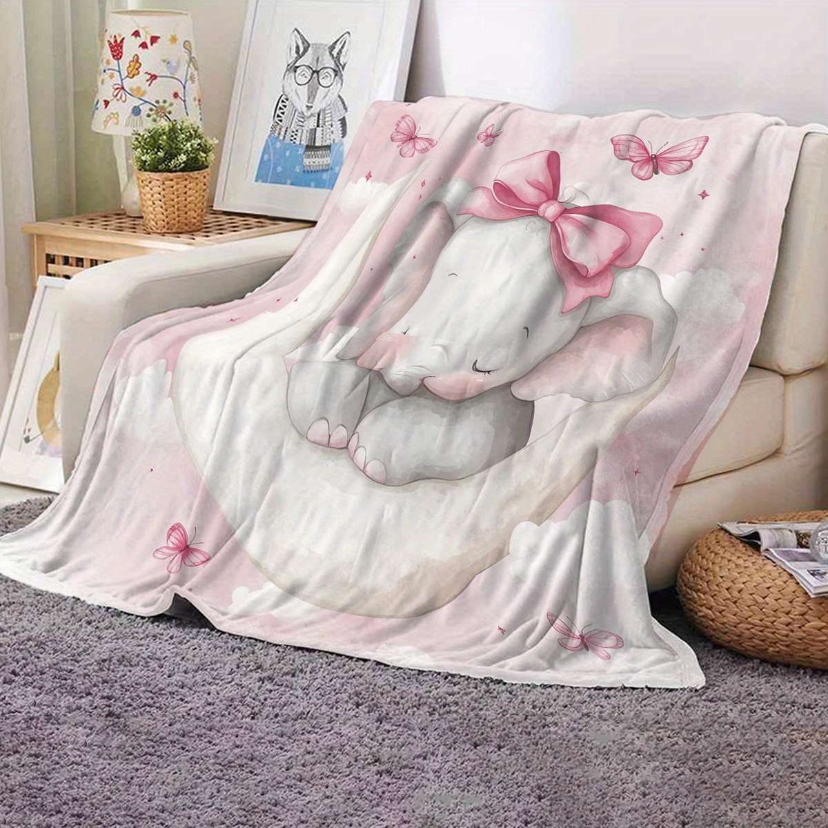 Blanket Size W59Xl78.7Inch 150X200Cm