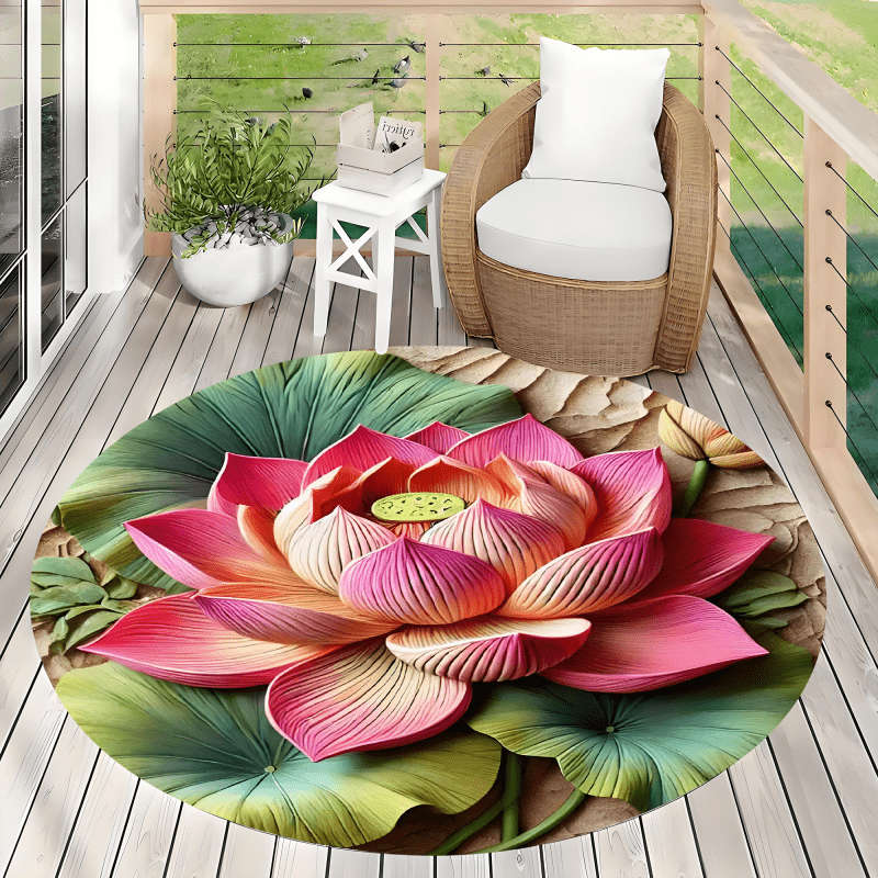 1Pc 31.5x31.5inch 80x80cm Floor Mat