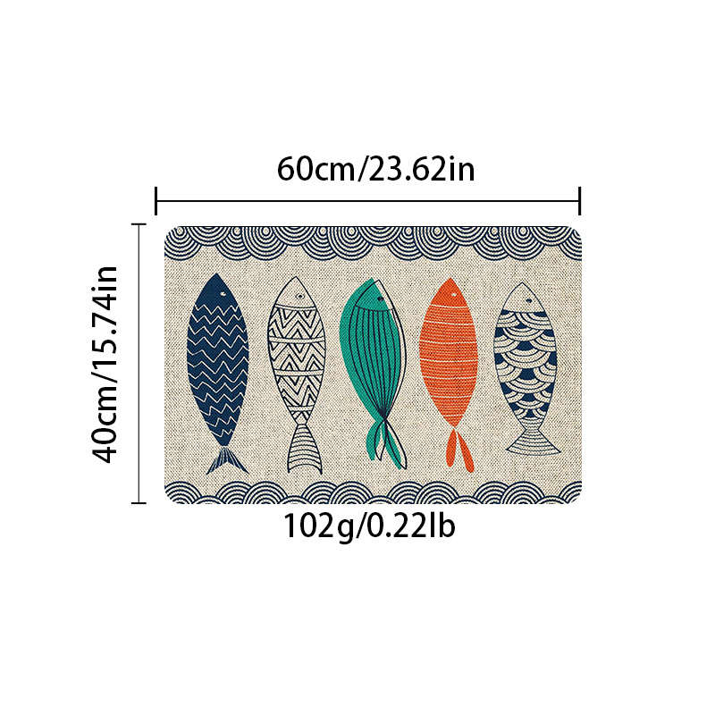 1Pc 80x120cm 31.49x47.24inch Floor Mat