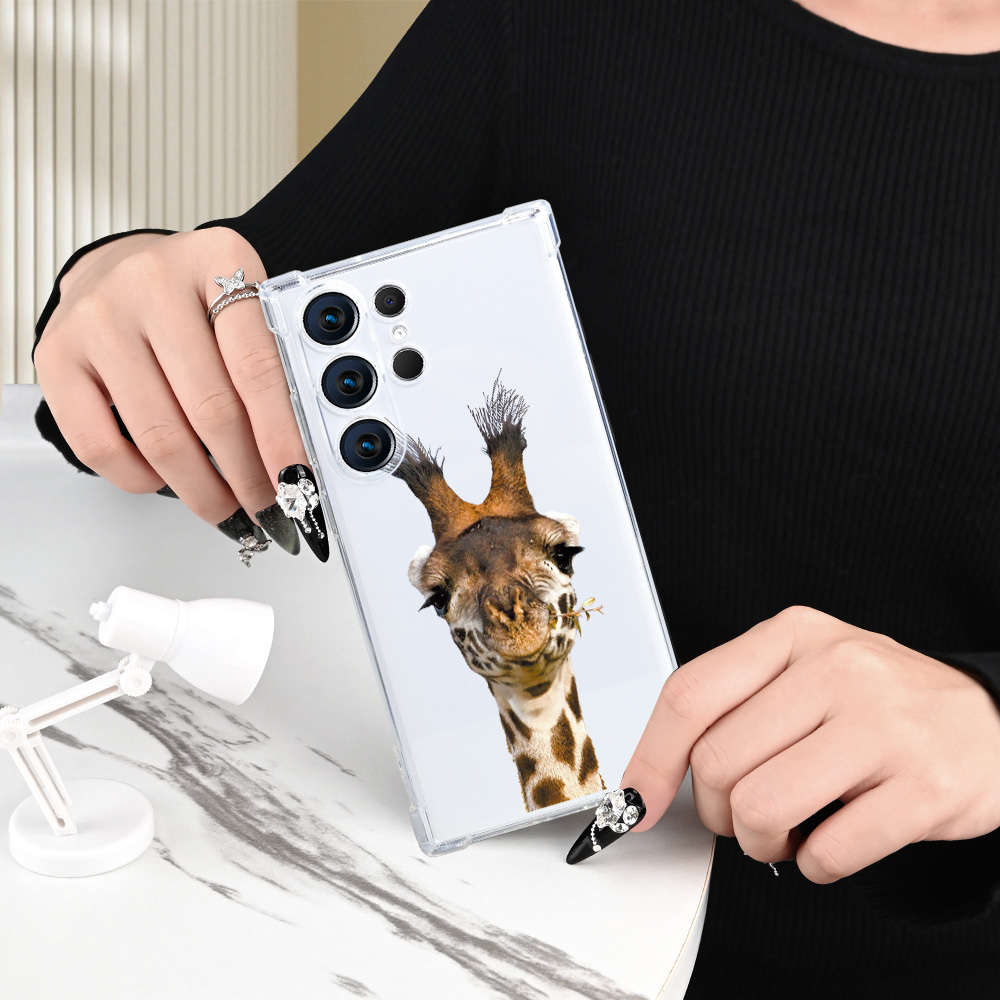 1pc Transparent For Samsung Galaxy S24 Ultra Phone Cases