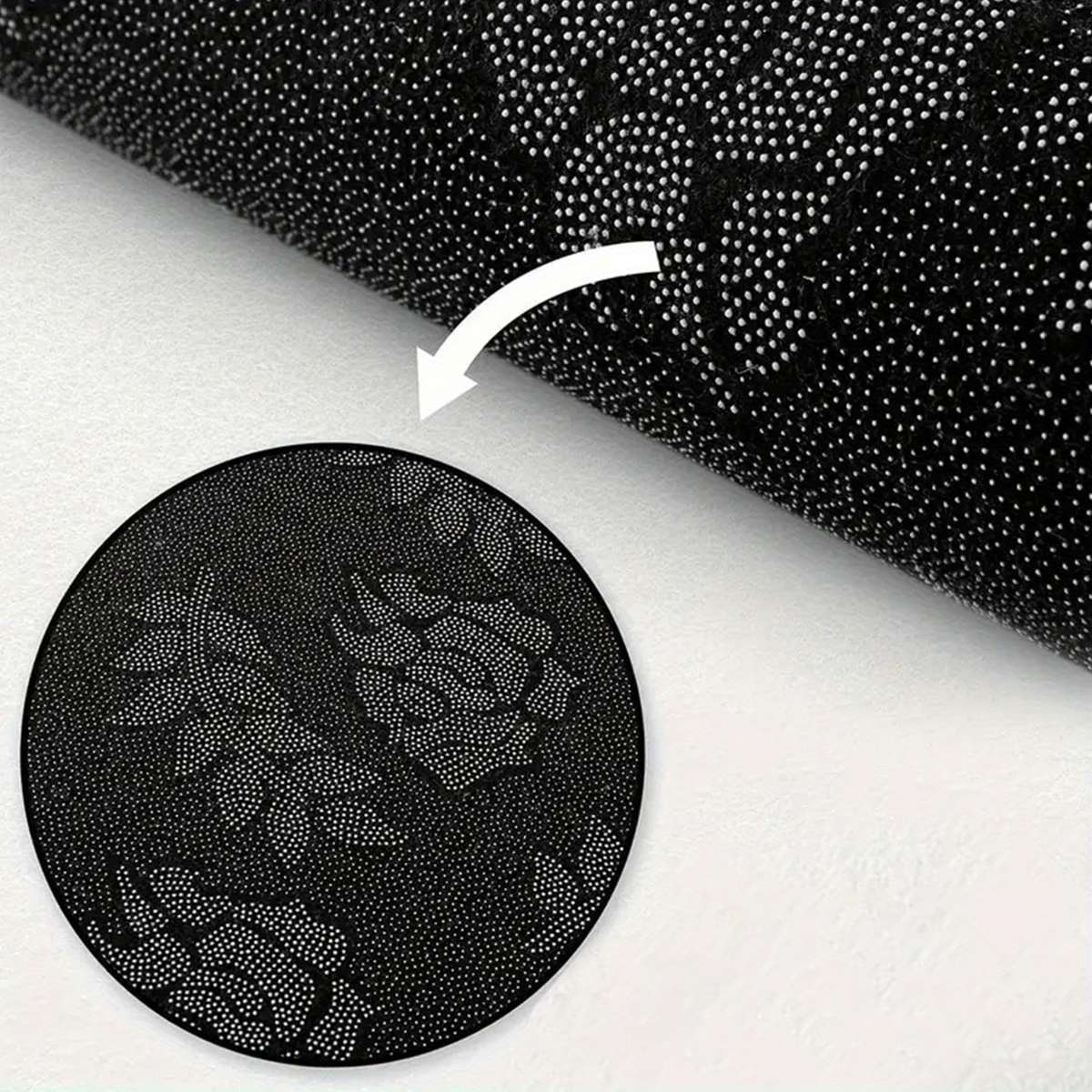 1Pc 31x31inch 80x80cm Floor Mat