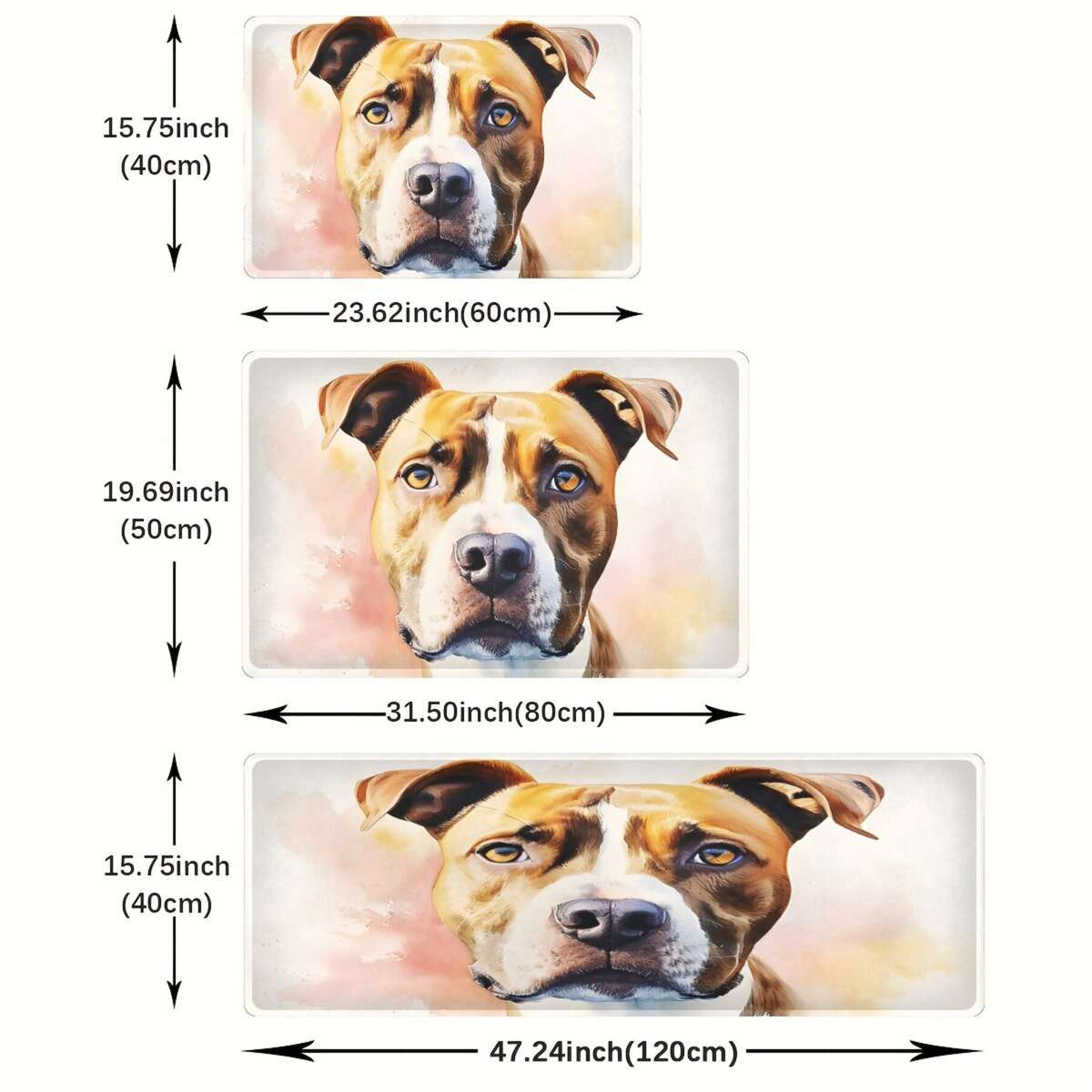 1Pc Art 40x60cm Floor Mat