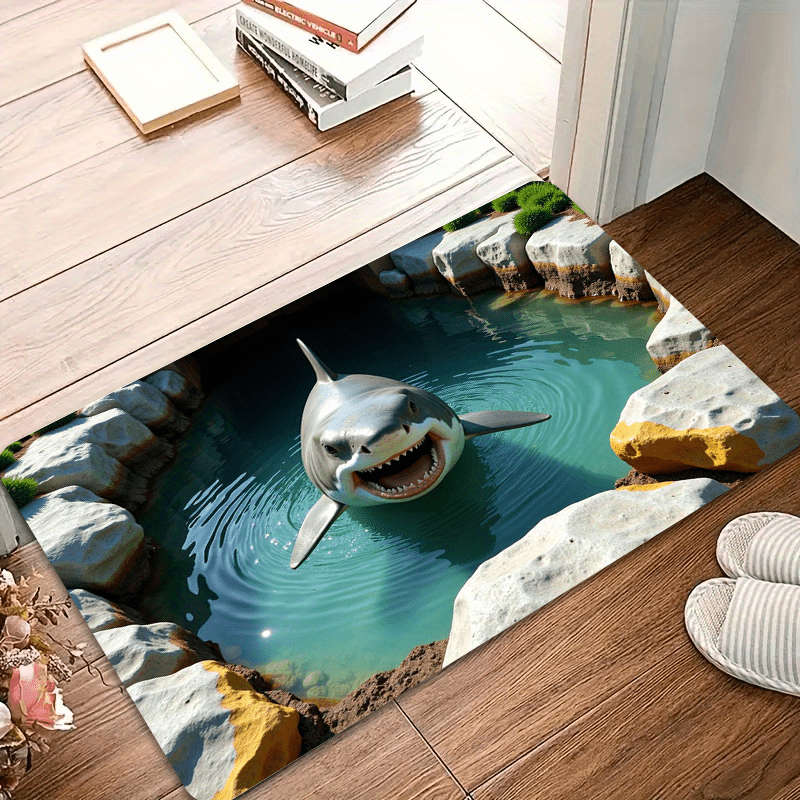 1Pc 15.75x23.62inch 40x60cm Floor Mat