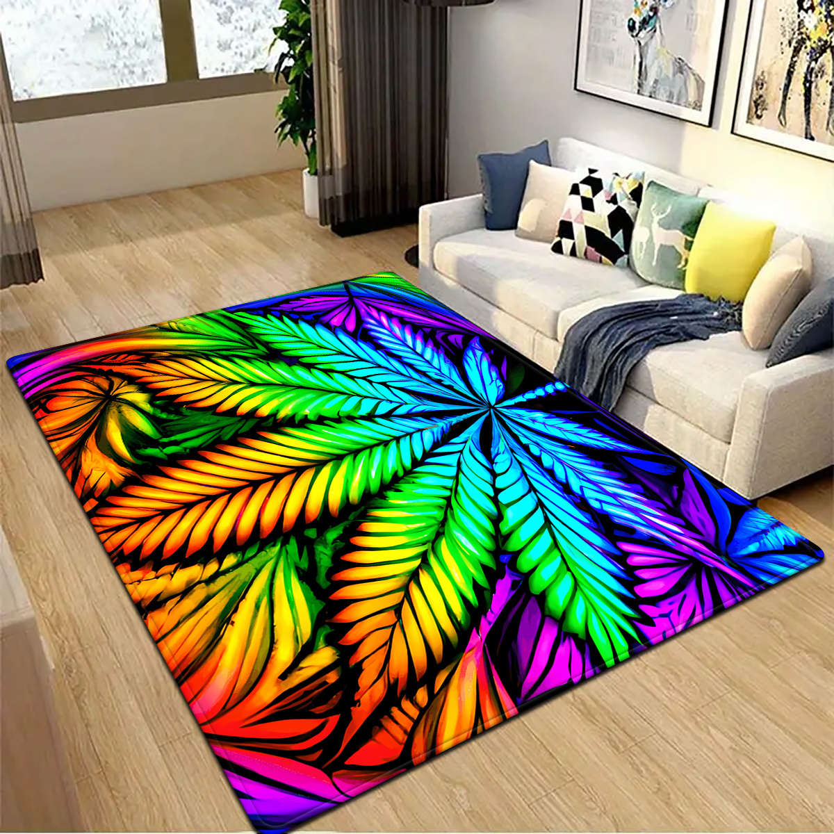 1Pc 120x160cm Floor Mat