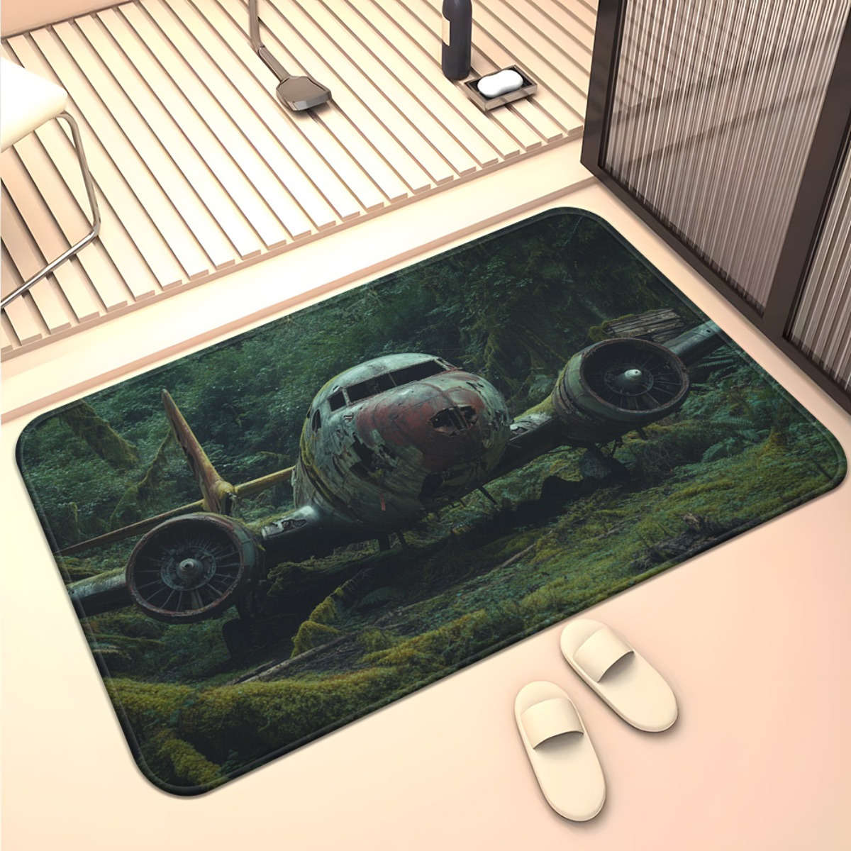 1Pc 60x90cm 23.6x35.4inch Floor Mat