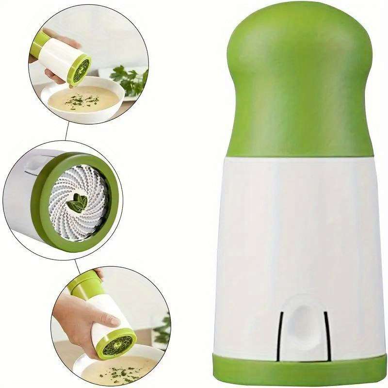 1pc Parsley Leaf Shredder Rosemary Cutter Kitchen Tool Chopper Vegetable Grinder Hollow Noodle