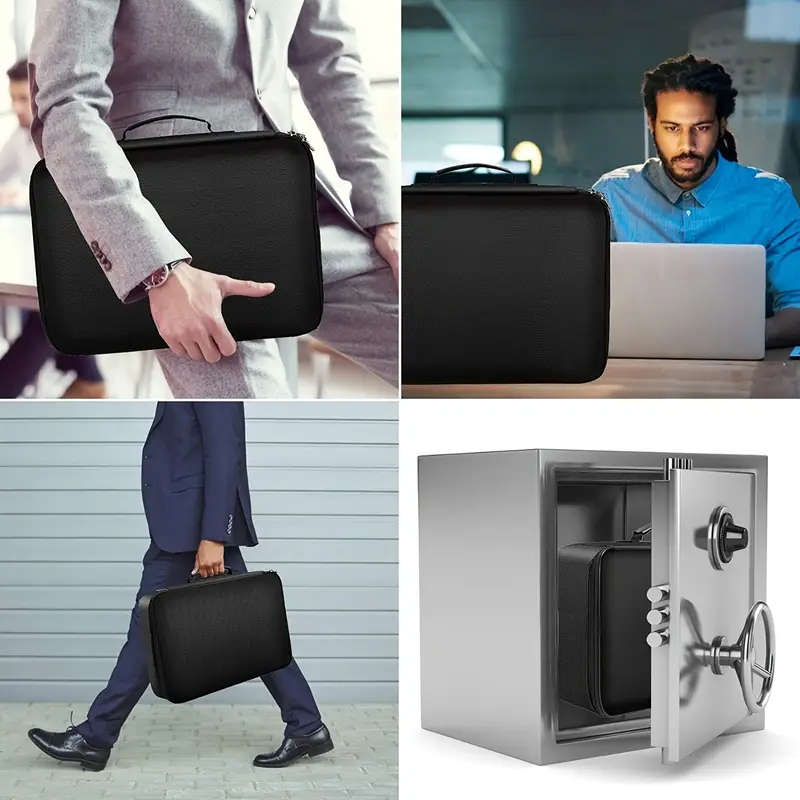 Durable Polyester Document Organizer Bag for Men  Women