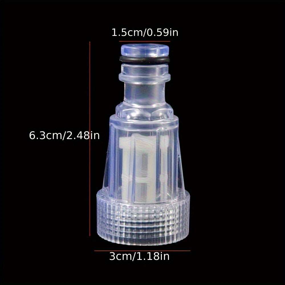 2Pcs Versatile High Pressure Plastic Water Washer Filter Nozzle