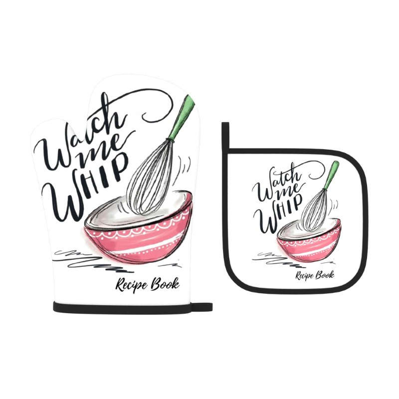 2Pack Heat Resistant Oven Mitts And Potholders