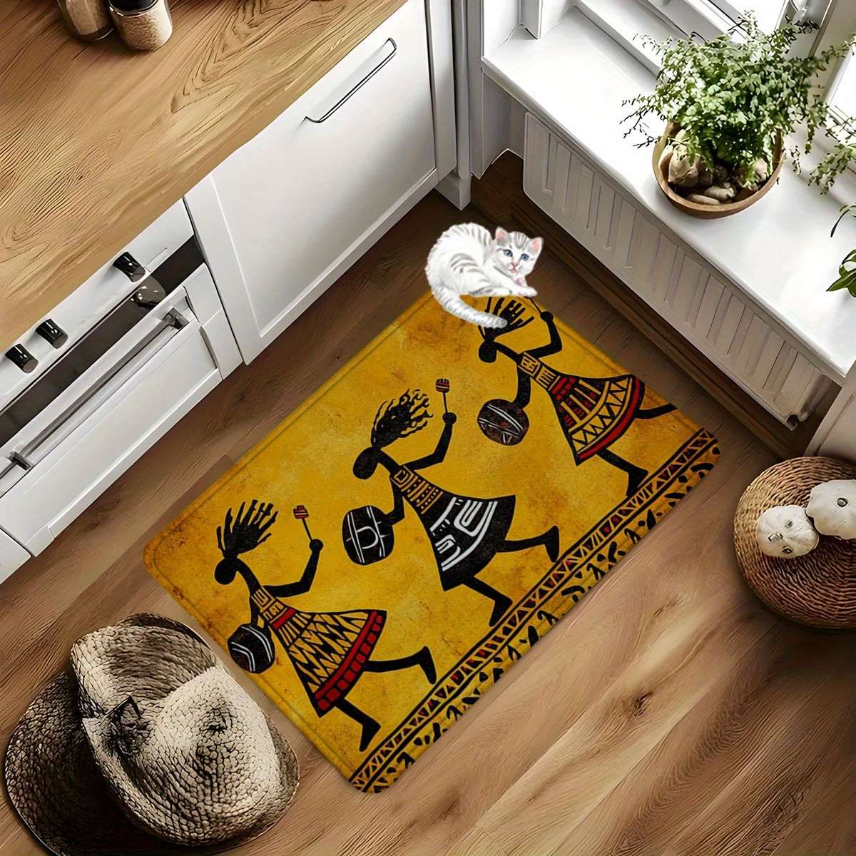 1Pc 60x90cm Floor Mat