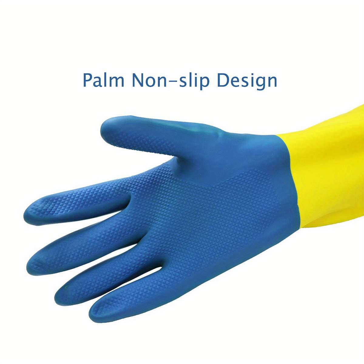 2 Piars Size M Household Cleaning Gloves