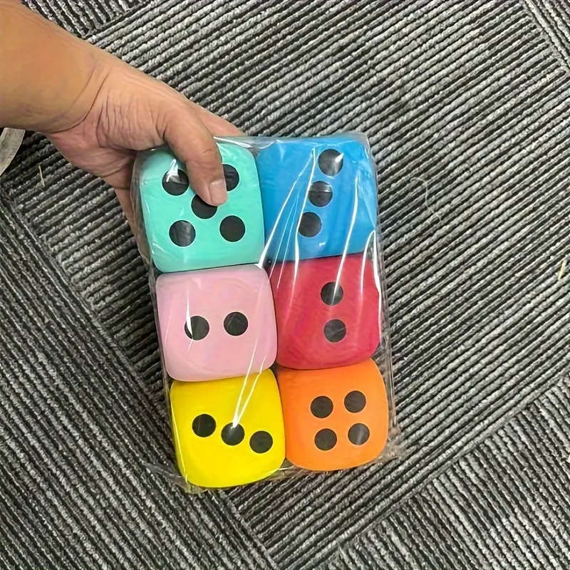 Soft Foam Dice Set Perfect for Learning and Play