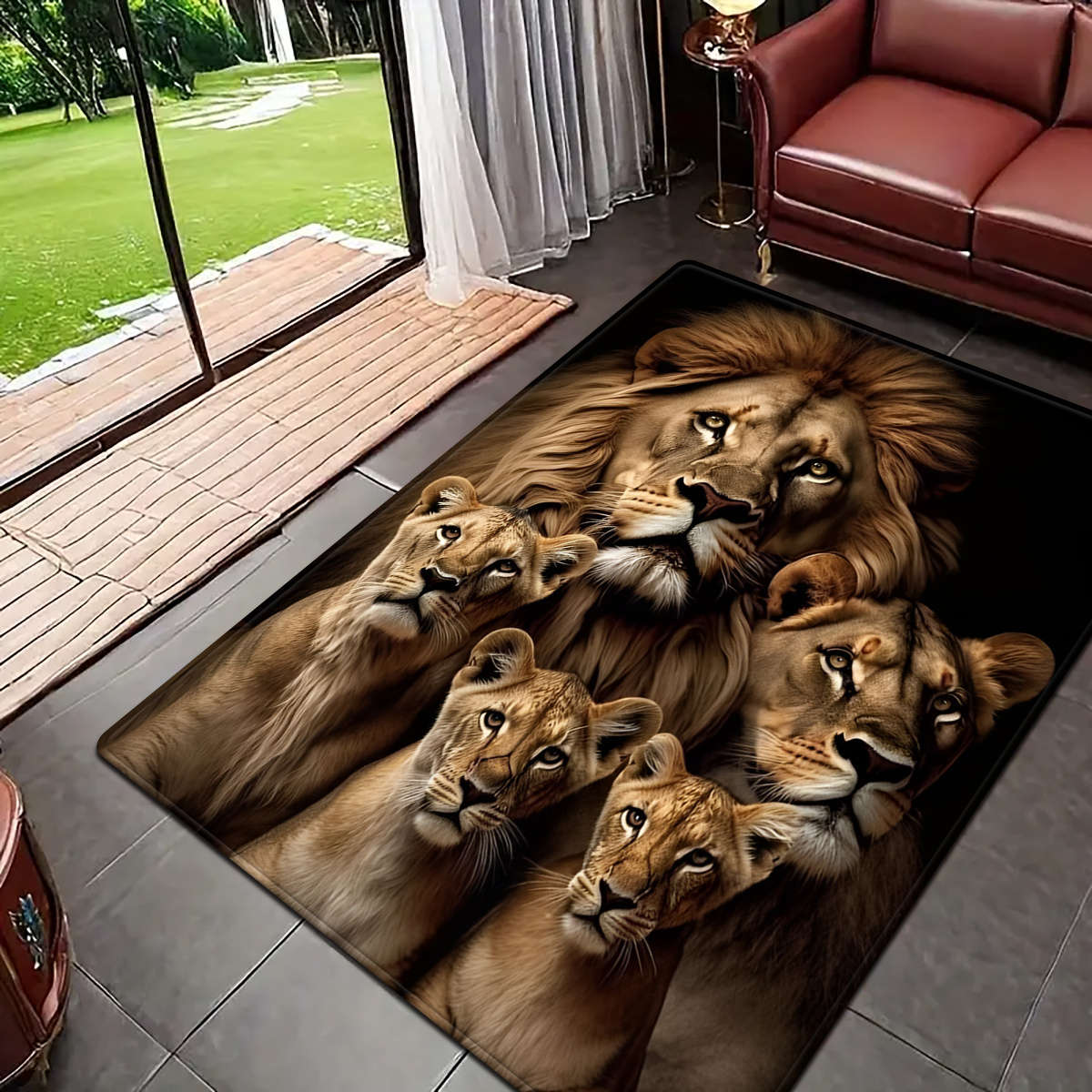 1Pc 120x160cm Floor Mat