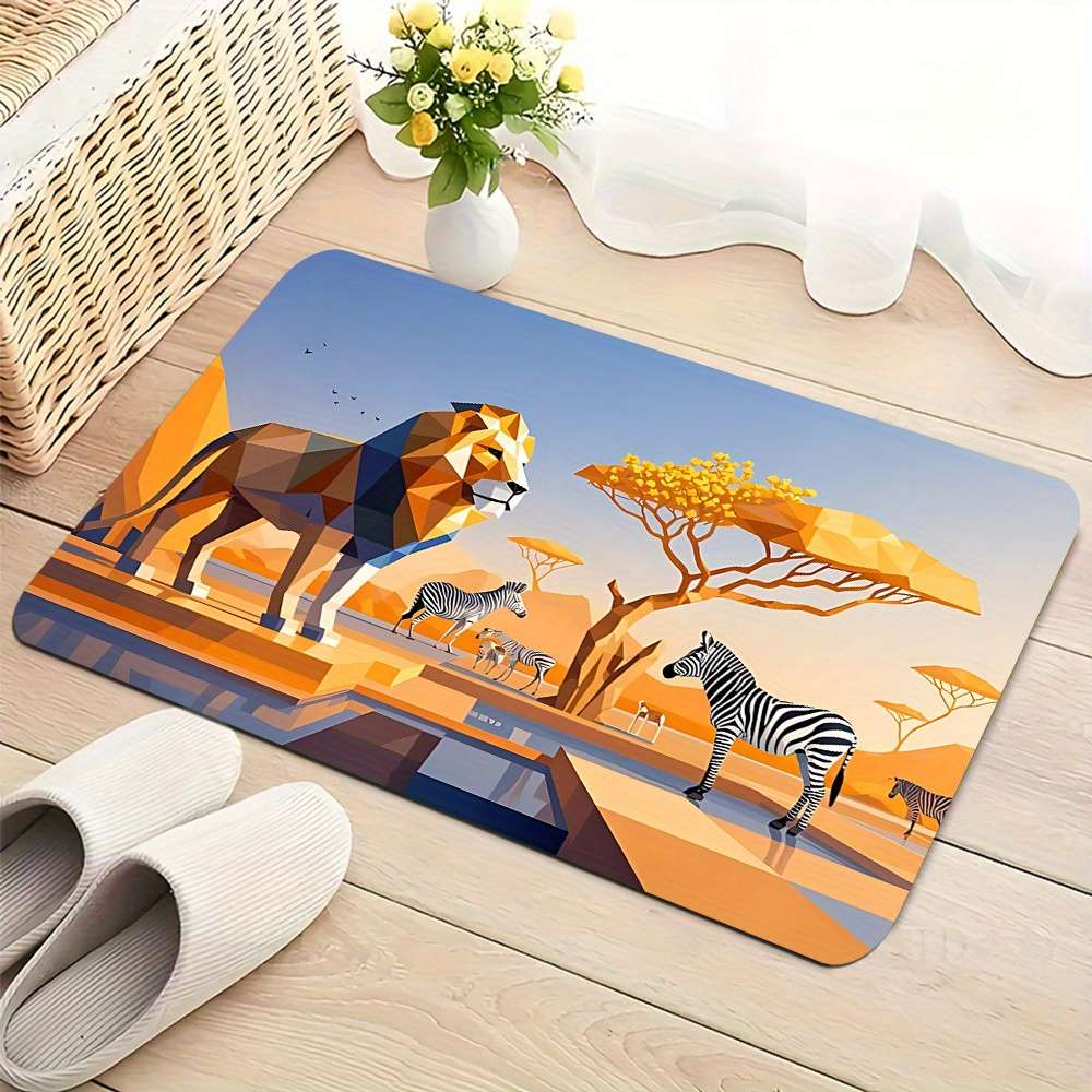 1Pc 23.62x35.43inch 60x90cm Floor Mat