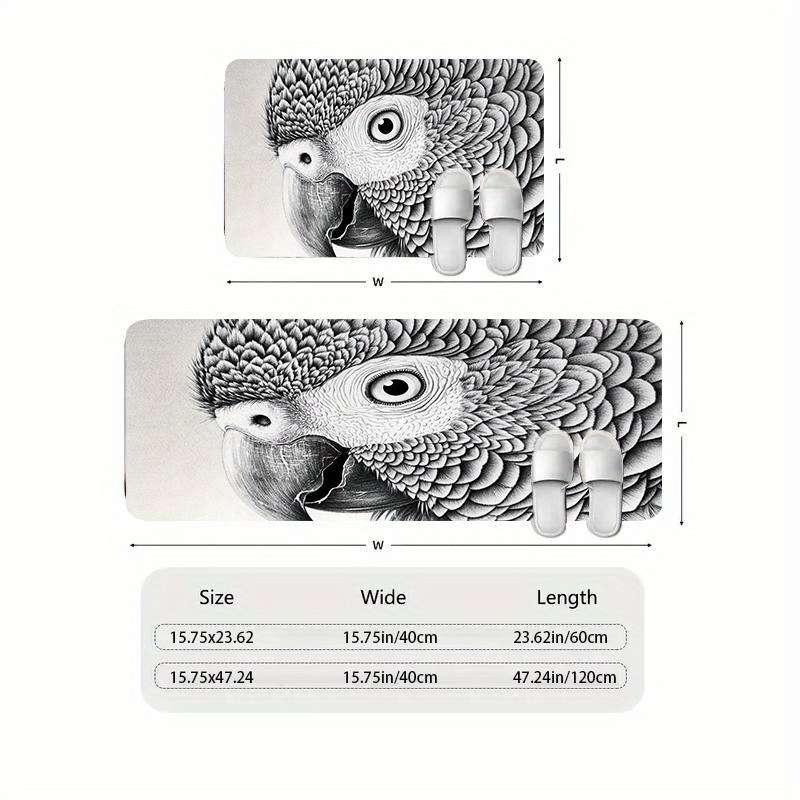 1Pc 15.75x23.62inch 40x60cm Floor Mat