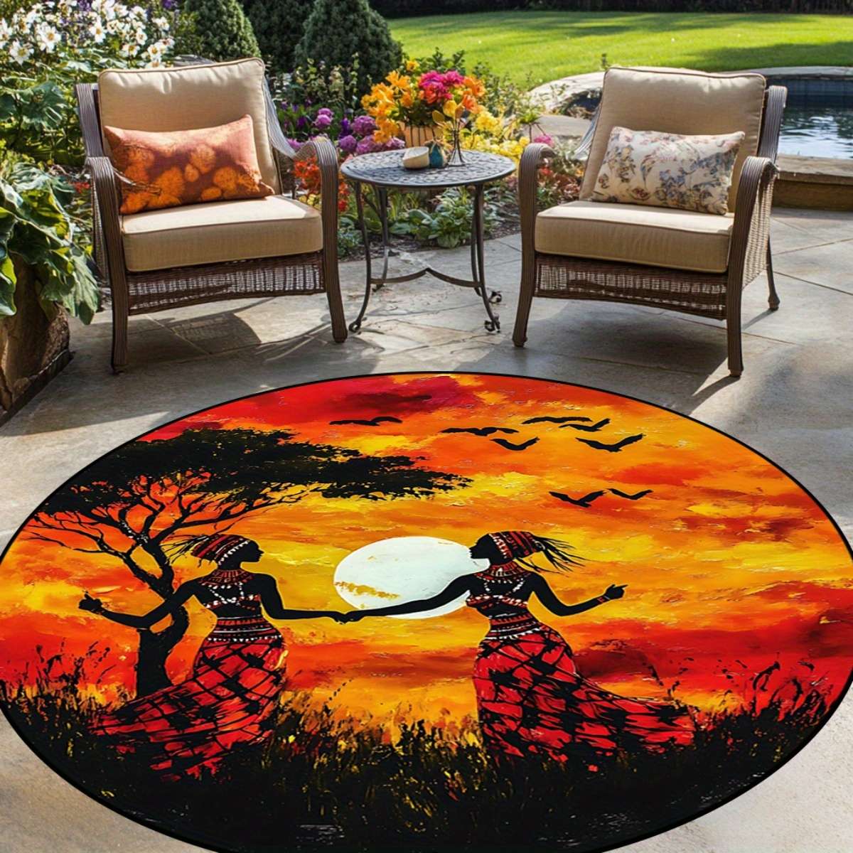 1Pc 160cm 63inch Floor Mat