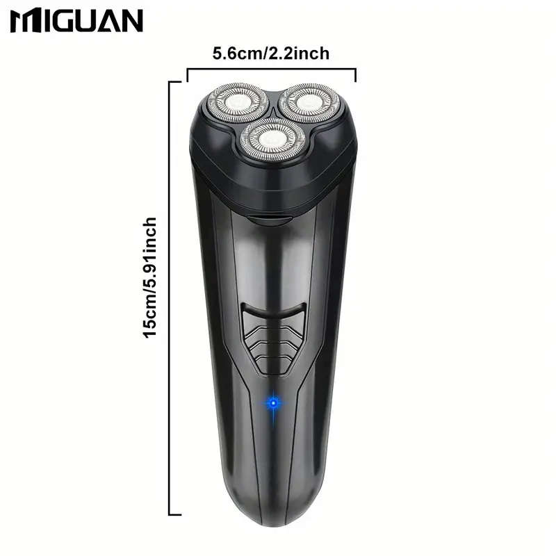 Men's Three-Head Electric Shaver