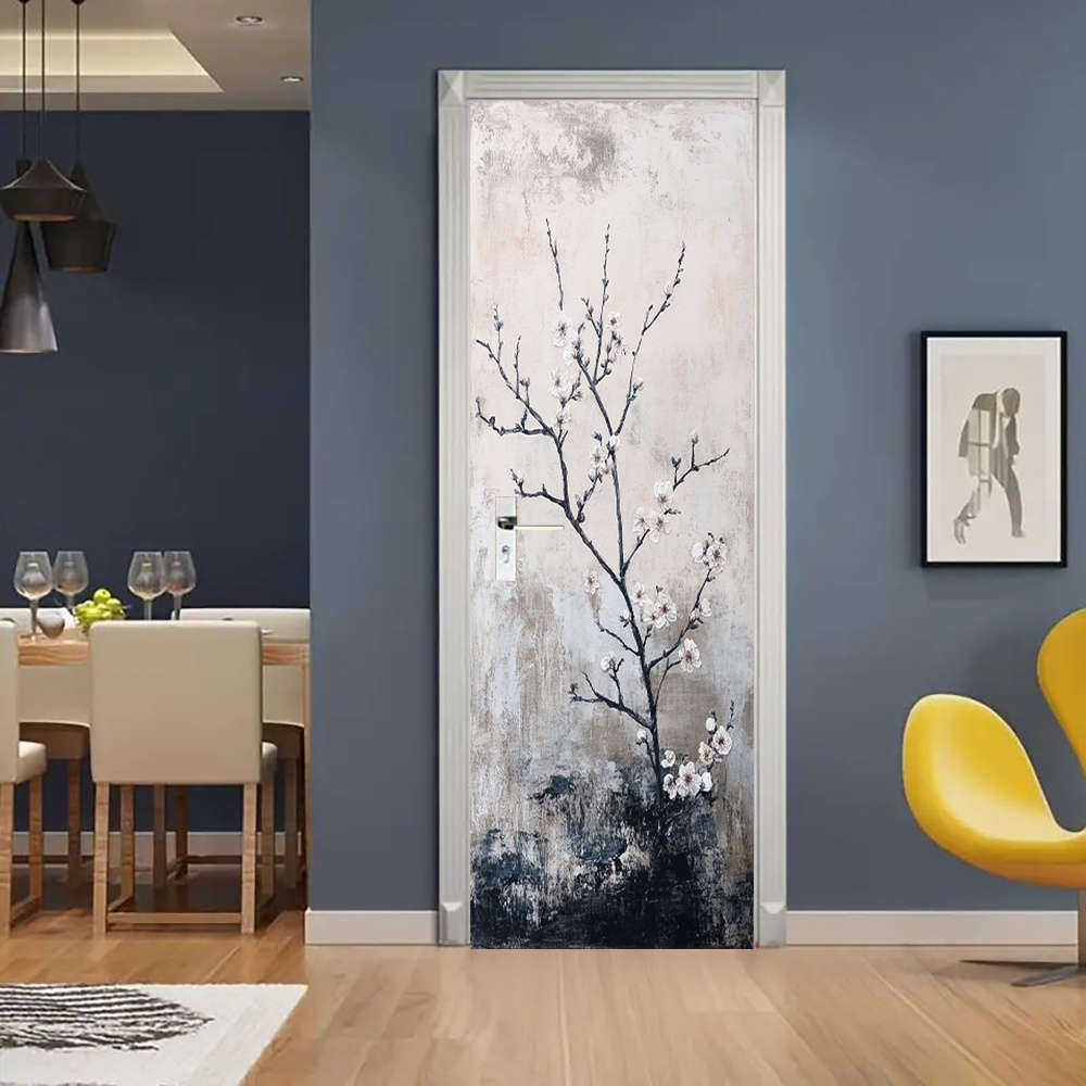 1Pc 76.96x199.9cm Door Window Sticker