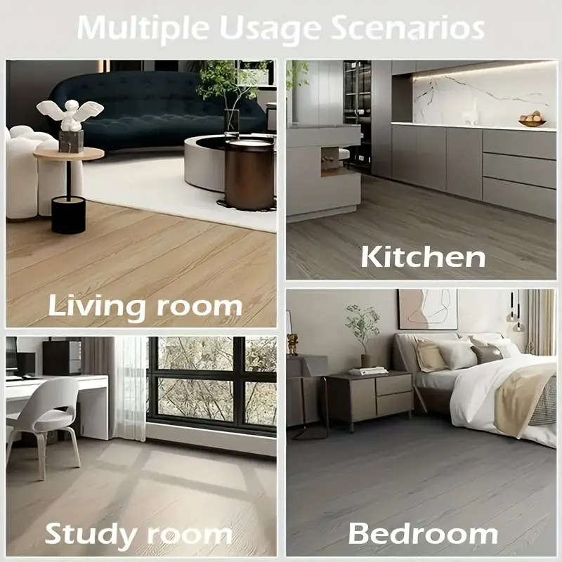 1 Roll Of 300cm*40cm Thick Textured Floor Stickers