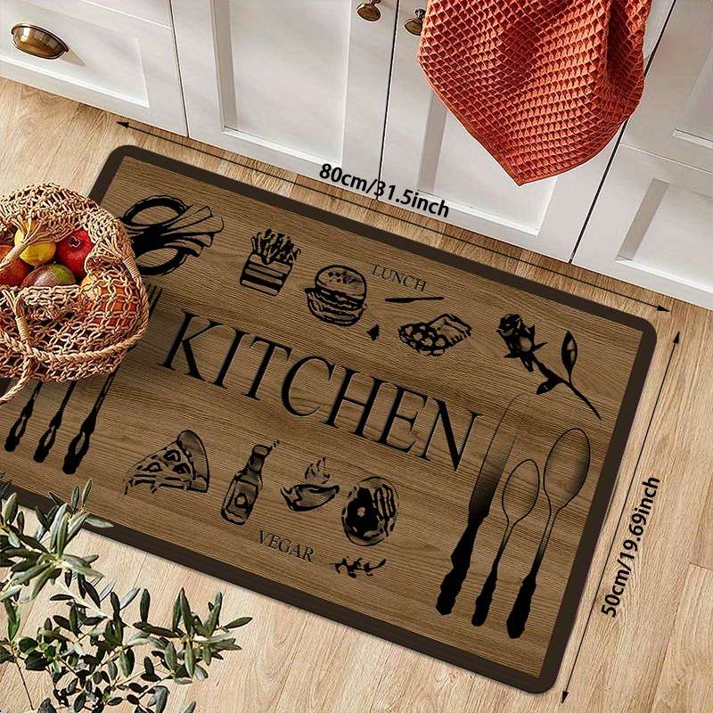1Pc 20x31inch 50x80cm Floor Mat