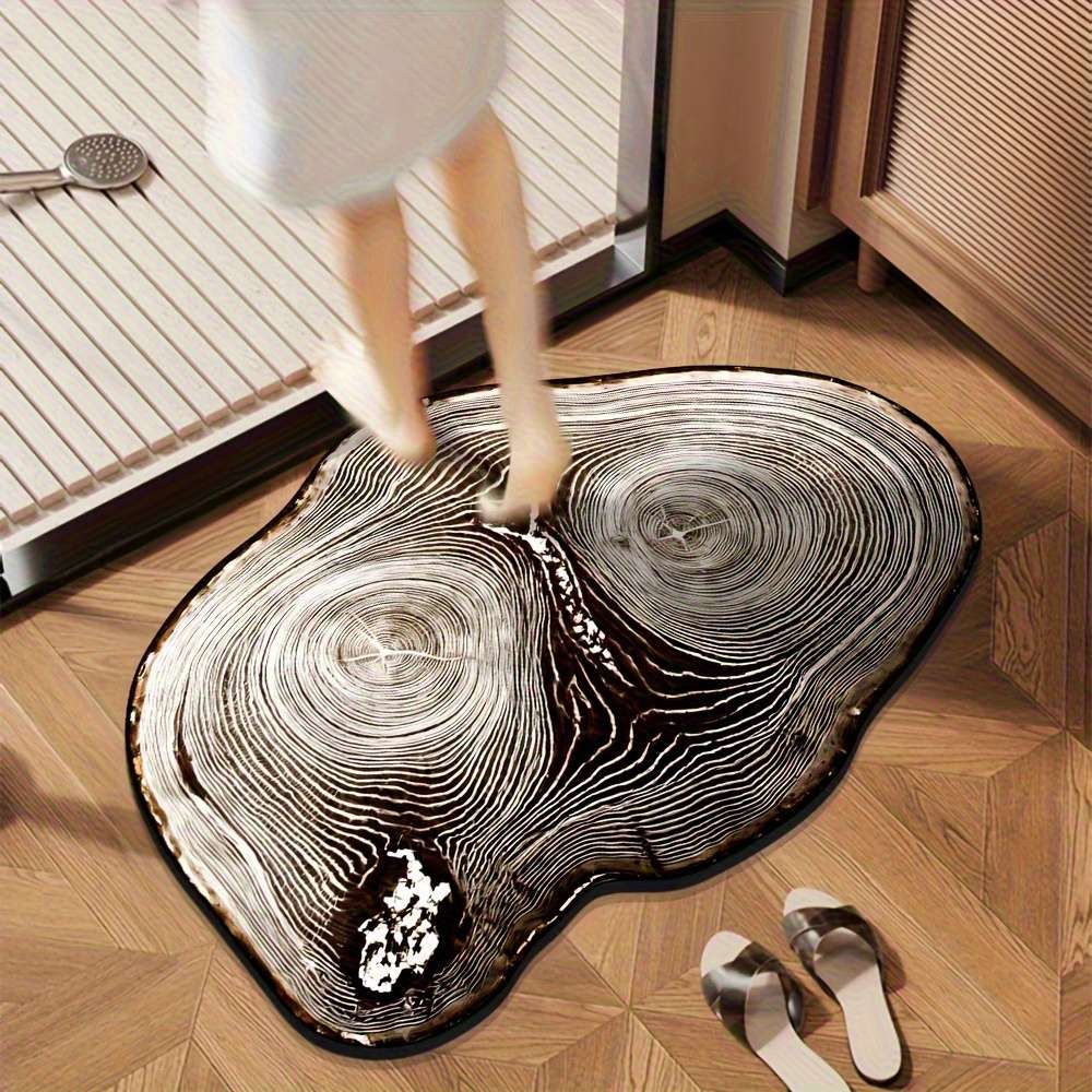 1Pc Grey 40x60cm 15.75x23.662inch Floor Mat