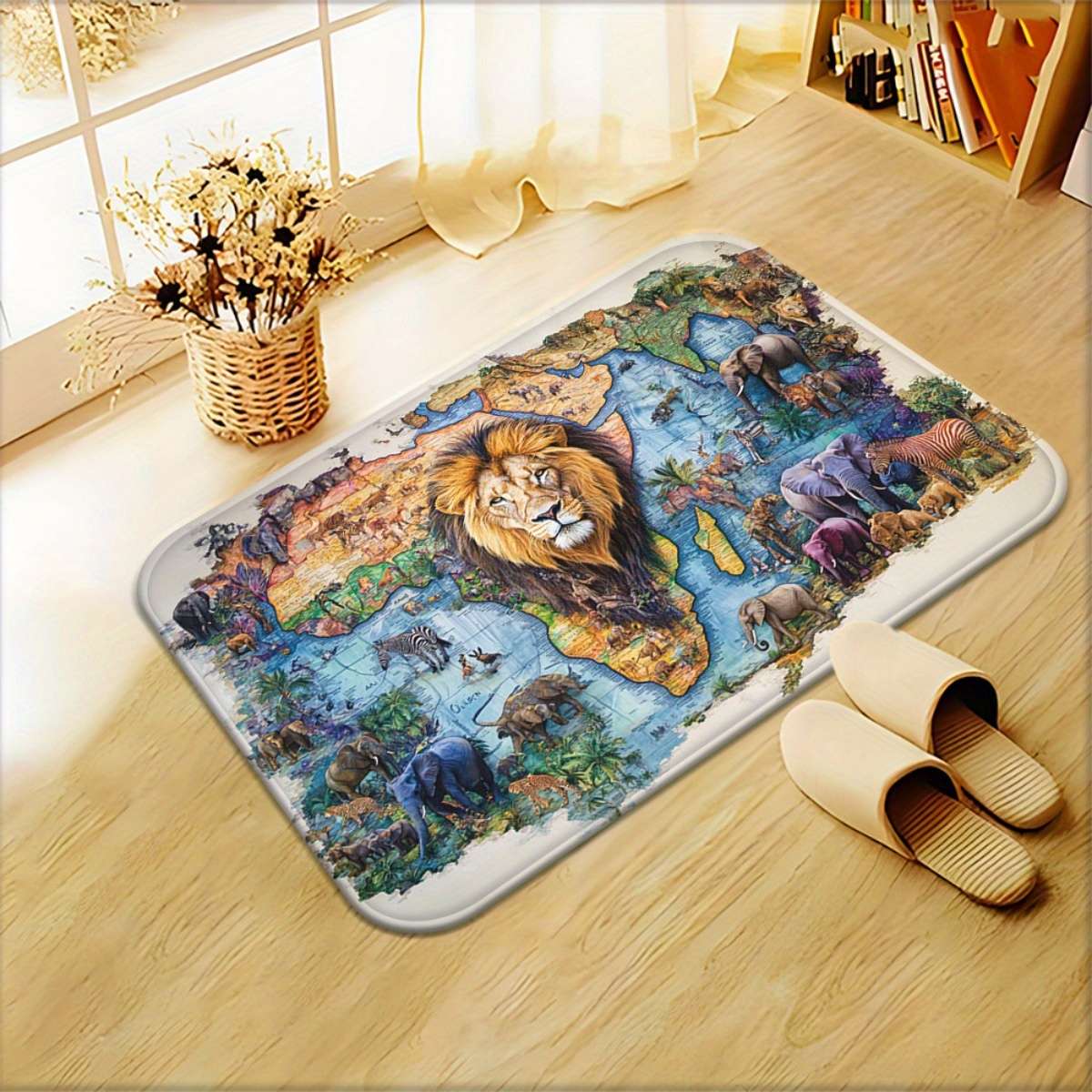 1Pc 15.75x23.62inch 40x60cm Floor Mat