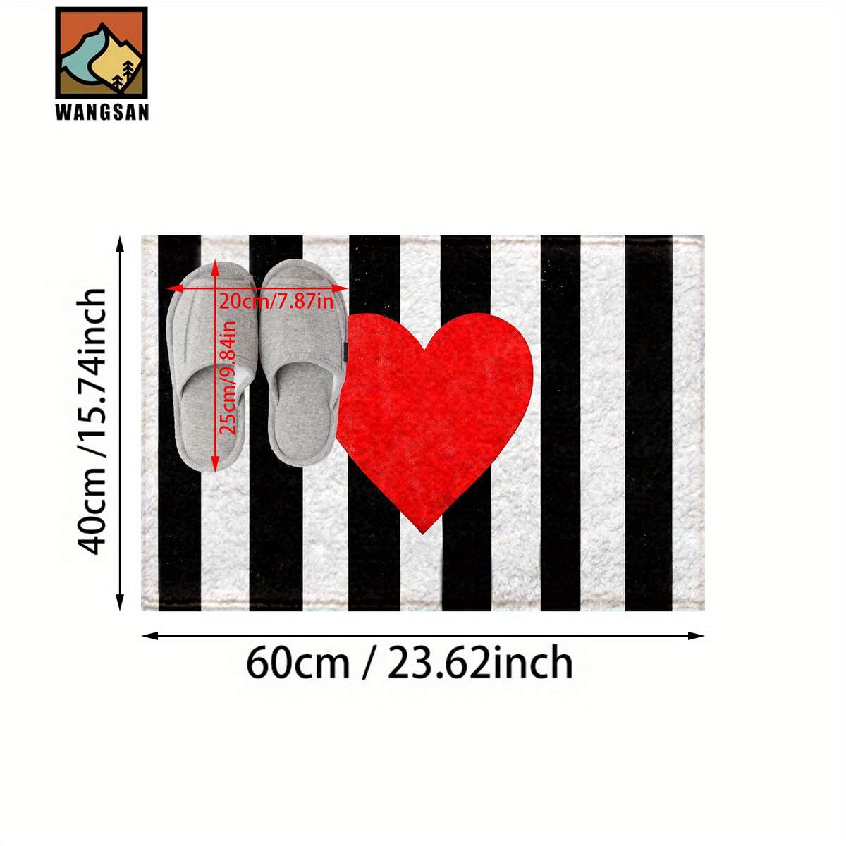 60x40cm 23.6x15.7inch Floor Mat