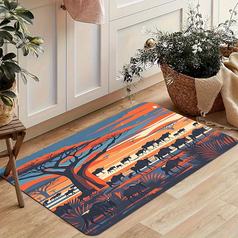 1Pc 19.69x31.50inch 50x80cm Floor Mat