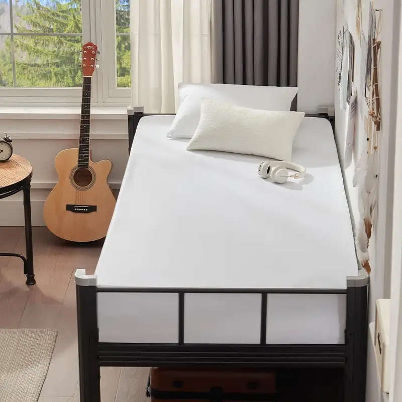 Waterproof Mattress Protector With Deep Pockets Breathable Noiseless Bed Cover 200x220cm