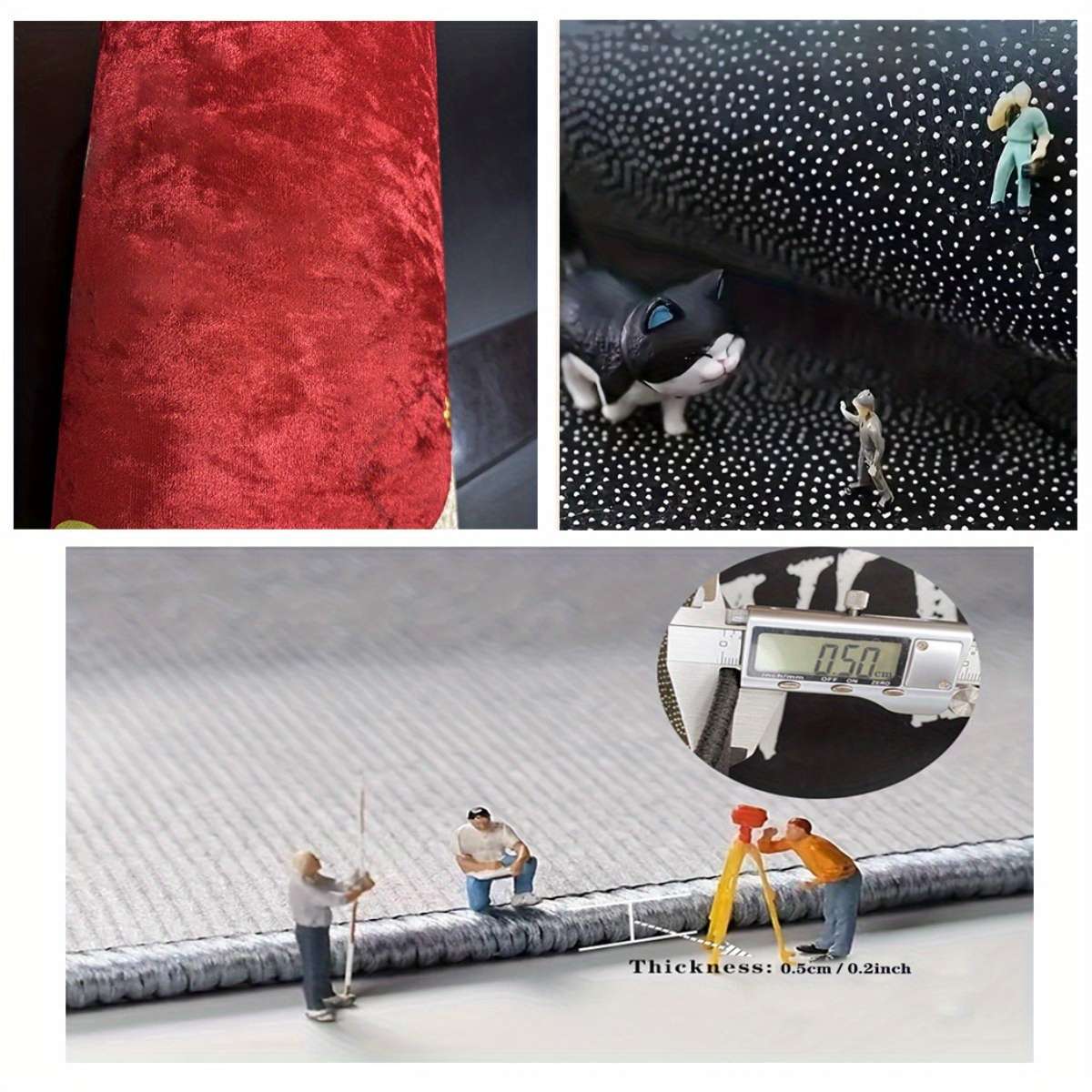 1Pc 140cm 55inch Floor Mat