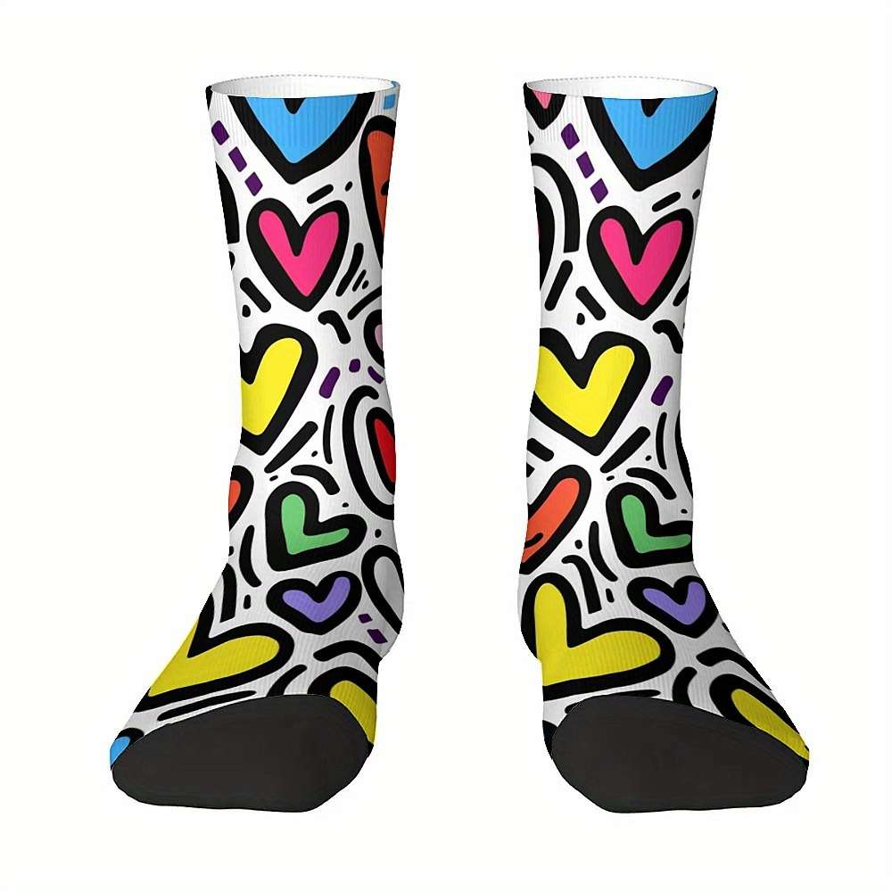 1 Pair Multicolor One Size Socks
