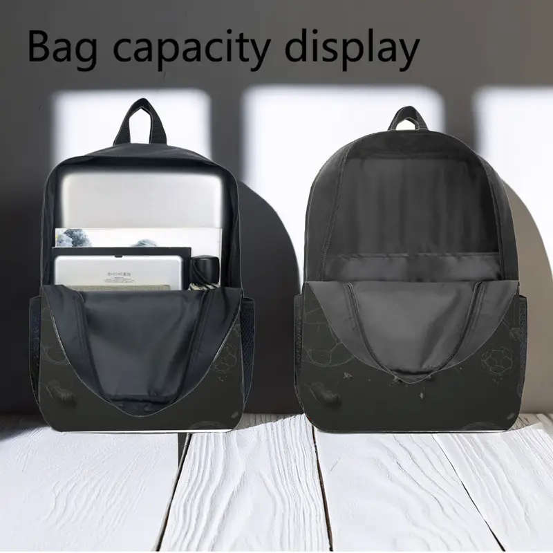 3-Piece CR7 Football Badge Backpack Set