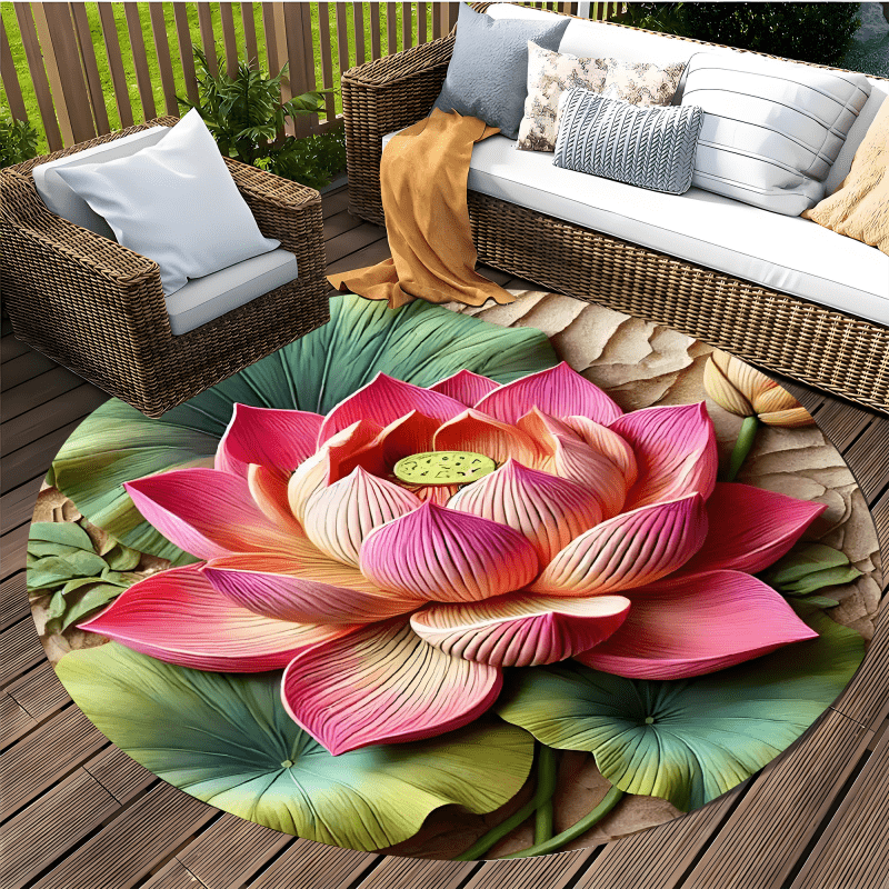 1Pc 31.5x31.5inch 80x80cm Floor Mat