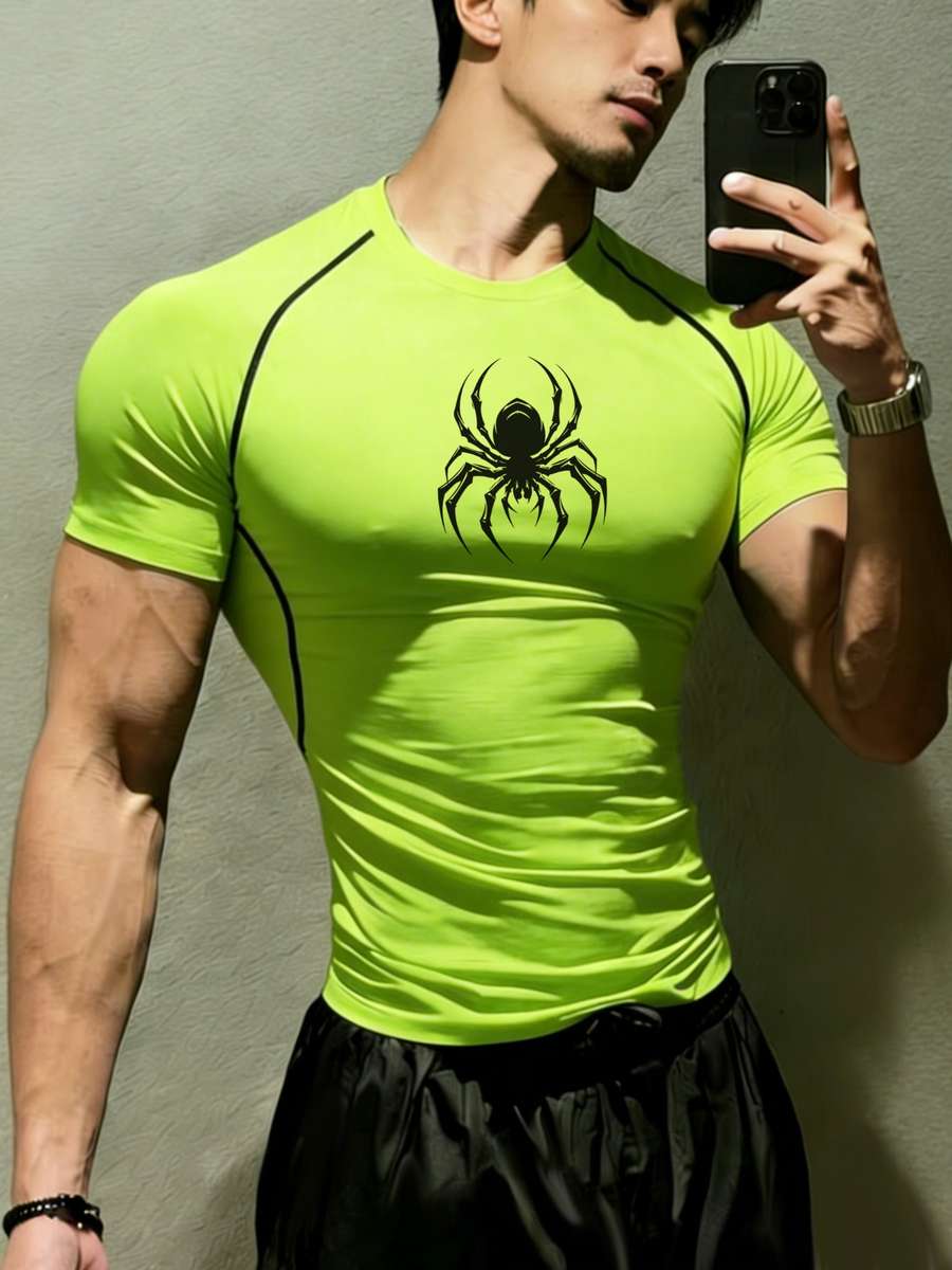 Men S Clothing Color Fluorescent Green Size Uk M