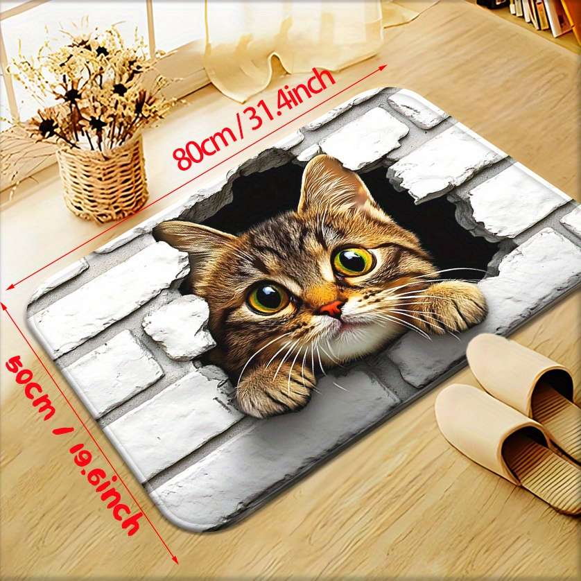 1Pc 15.75x23.62inch 40x60cm Floor Mat
