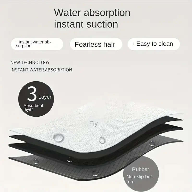 Luxury Non-Slip Diatom Mud Mat 50*80cm