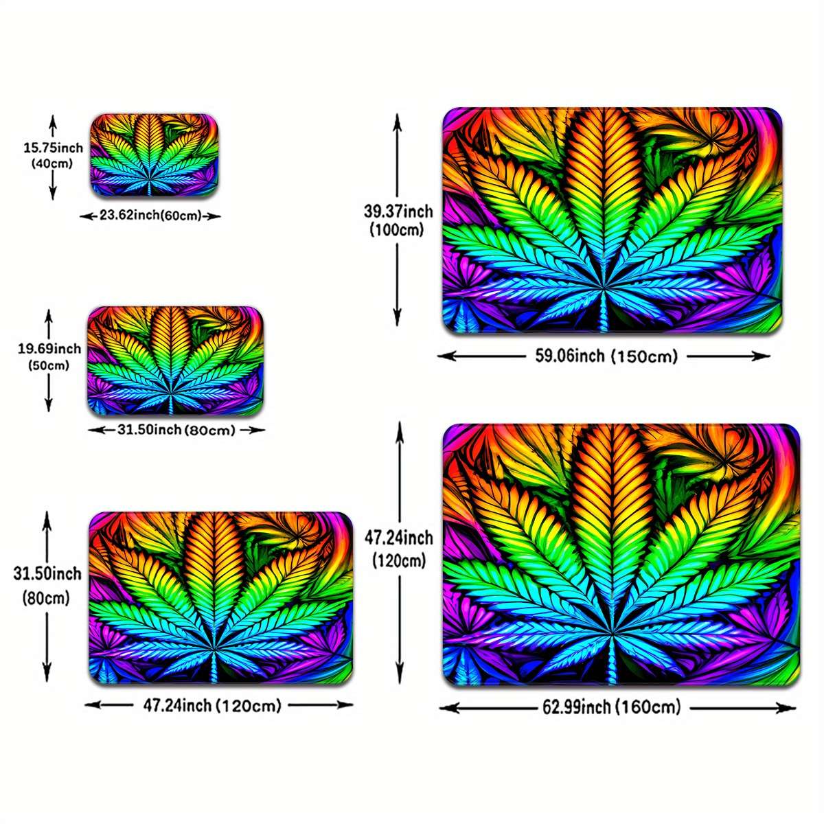 1Pc 120x160cm Floor Mat