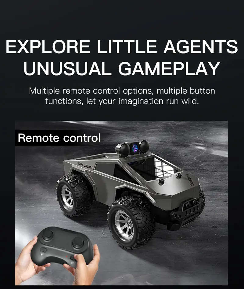Remote Control Car with Camera Real-time Video Transmission