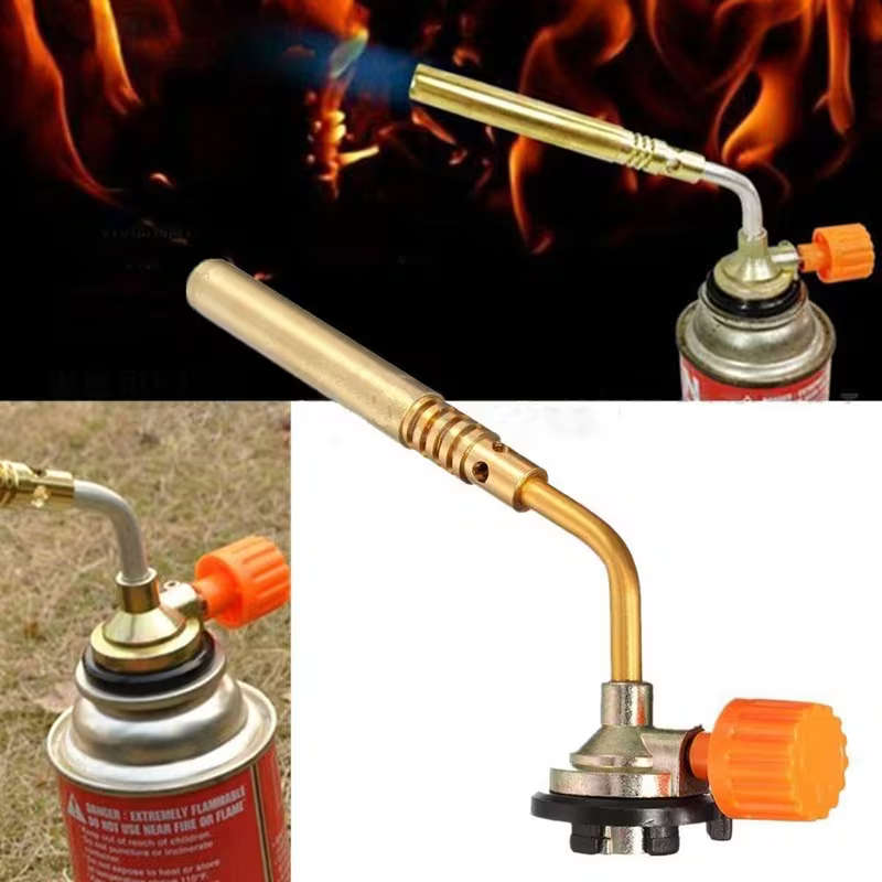 Portable Gas Torch Adjustable Durable Metal Structure