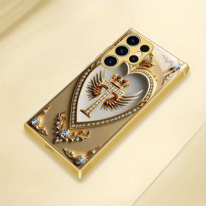 1pc Golden For Samsung Galaxy S20 Ultra Phone Cases
