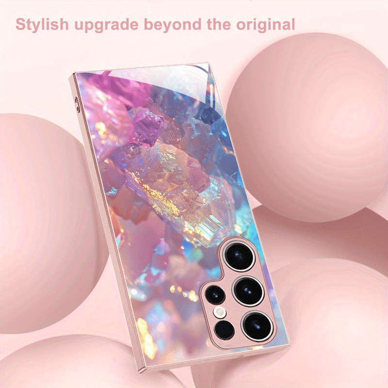 1pc Pink Color For Samsung Galaxy A72 Phone Cases