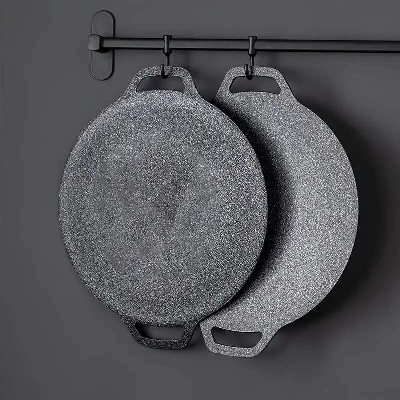 4-Piece Non-Stick Cast Iron Frying Pan Set